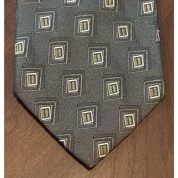 Villa Bolgheri For Mark Shale 100% Silk Men’s Neck Tie Made In Italy - Picture 1 of 9